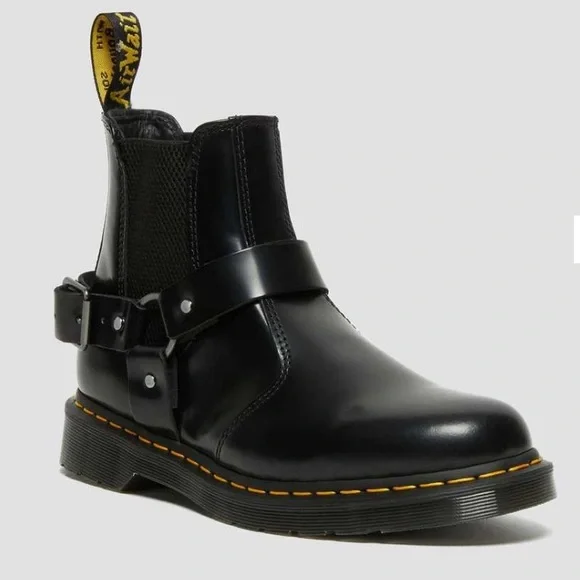 Dr. Martens Wincox smooth buckle Boots Sz 6 - Picture 1 of 13